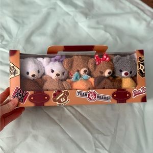New Disney Unibearsity Tsum Tsum Box Set of 10 Japan